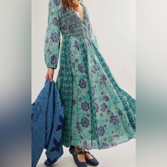 Free People- A New Way Maxi Dress - Picture 2 of 6